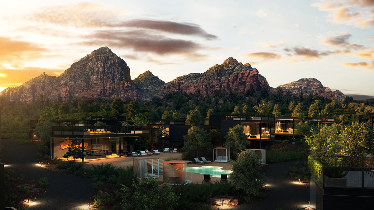 Premium hotel exterior